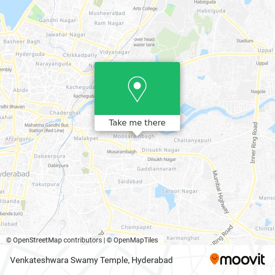 Venkateshwara Swamy Temple map
