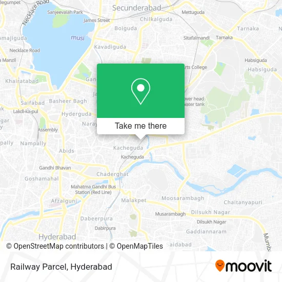 Railway Parcel map