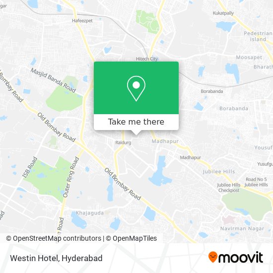 Westin Hotel map