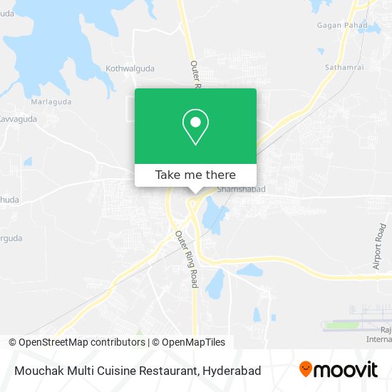 Mouchak Multi Cuisine Restaurant map