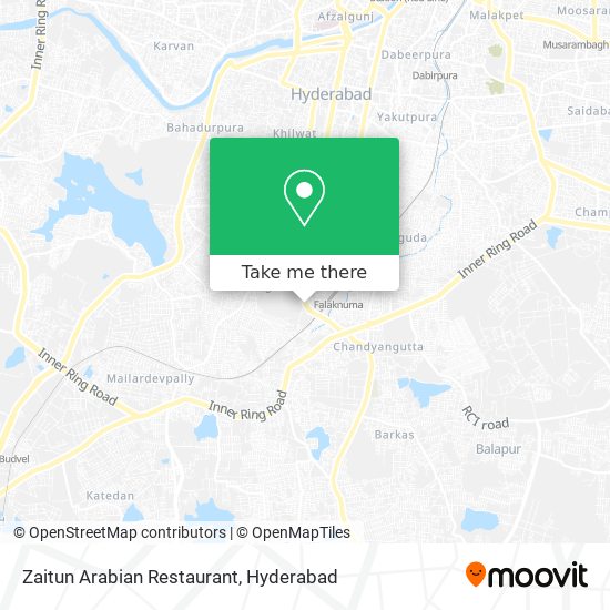 Zaitun Arabian Restaurant map