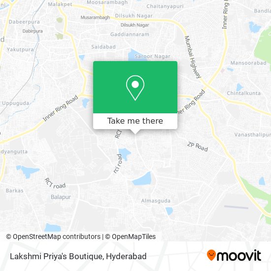 Lakshmi Priya's Boutique map