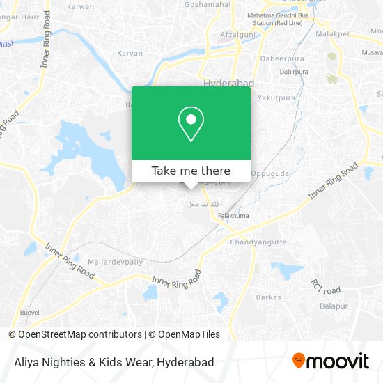 Aliya Nighties & Kids Wear map