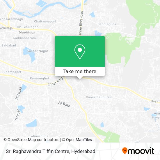 Sri Raghavendra Tiffin Centre map