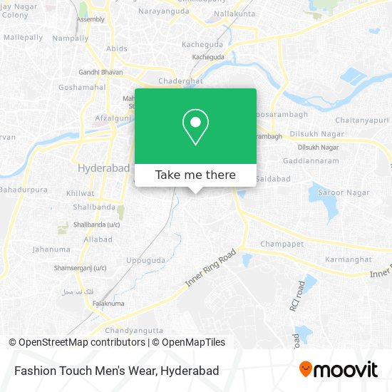 Fashion Touch Men's Wear map