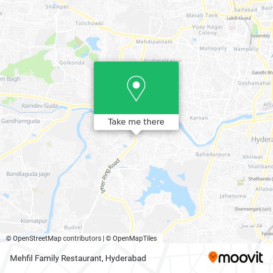Mehfil Family Restaurant map
