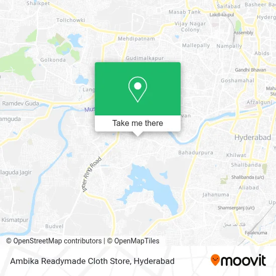 Ambika Readymade Cloth Store map