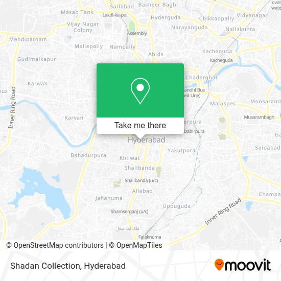 Shadan Collection map