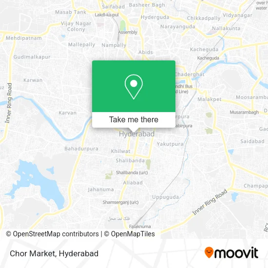 Chor Market map