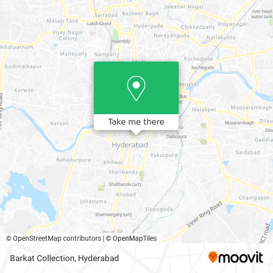 Barkat Collection map