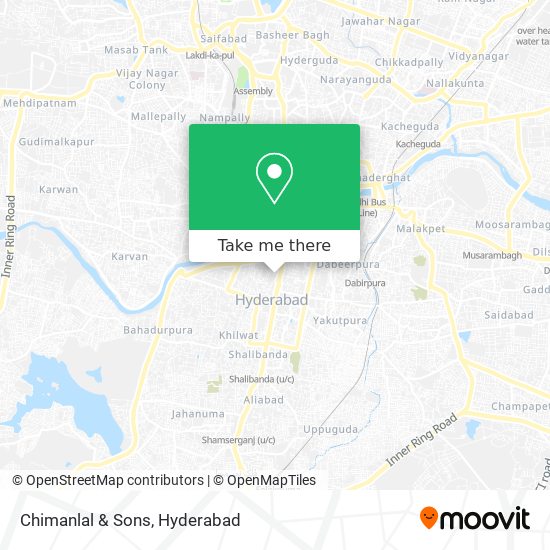 Chimanlal & Sons map