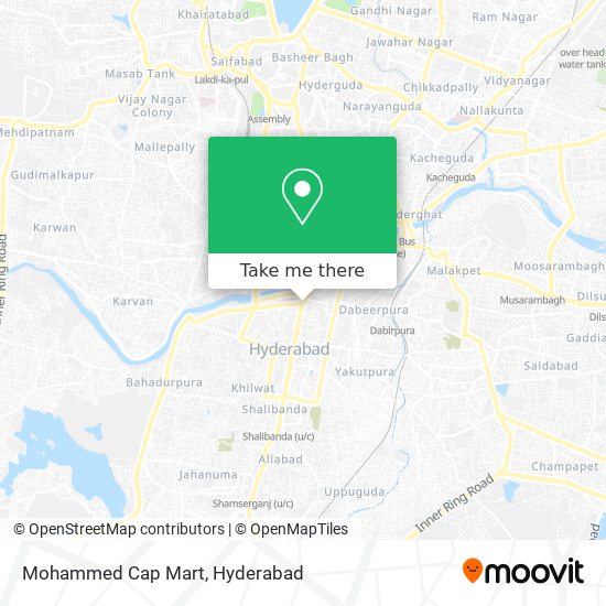 Mohammed Cap Mart map