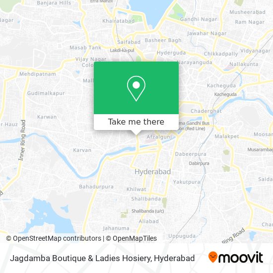Jagdamba Boutique & Ladies Hosiery map