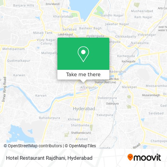 Hotel Restaurant Rajdhani map