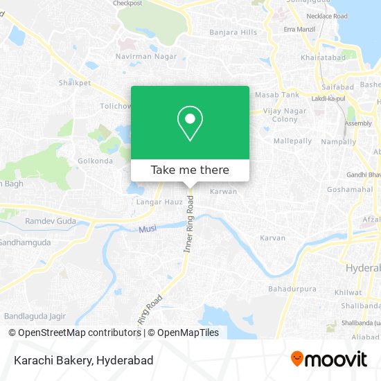 Karachi Bakery map