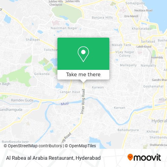 Al Rabea al Arabia Restaurant map