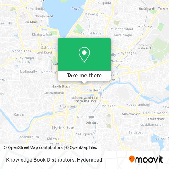 Knowledge Book Distributors map