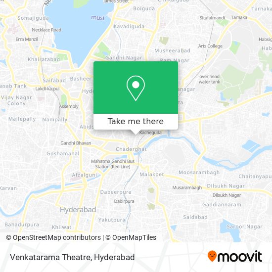 Venkatarama Theatre map