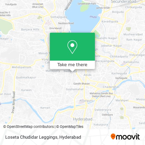 Loseta Chudidar Leggings map