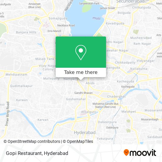 Gopi Restaurant map