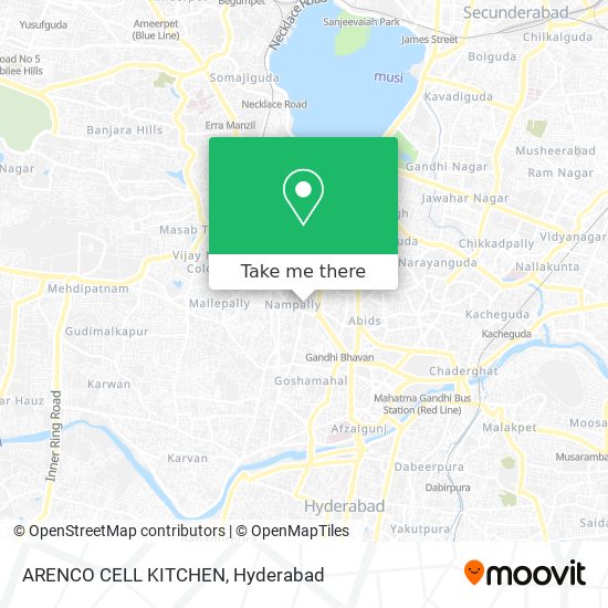 ARENCO CELL KITCHEN map