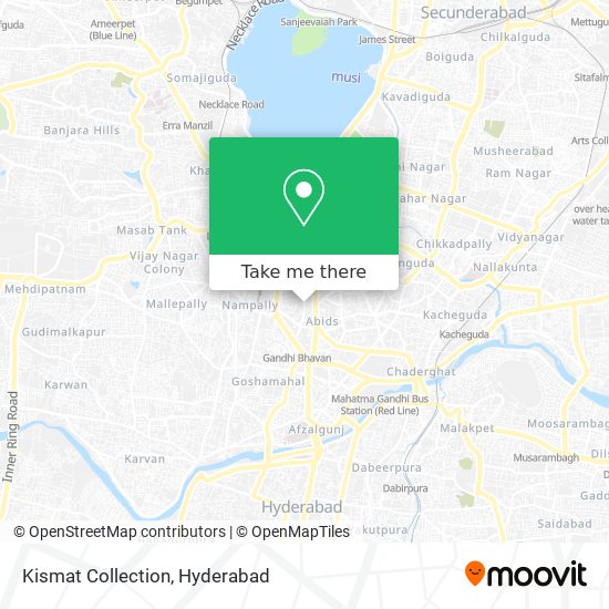 Kismat Collection map