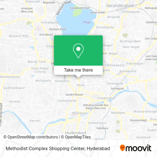Methodist Complex Shopping Center map