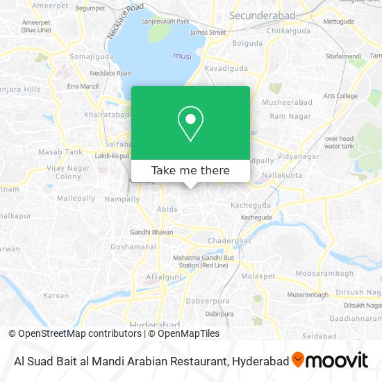 Al Suad Bait al Mandi Arabian Restaurant map