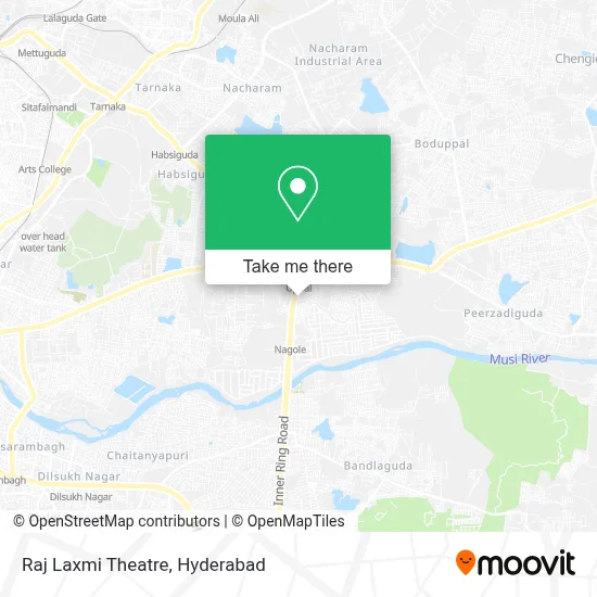 Raj Laxmi Theatre map