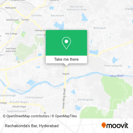 Rachakonda's Bar map