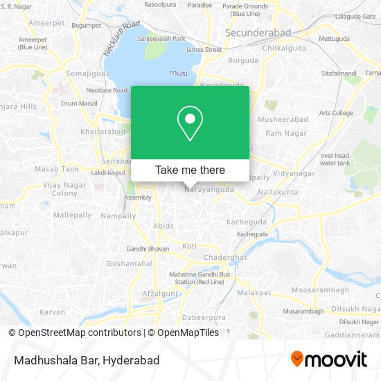 Madhushala Bar map