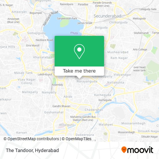 The Tandoor map