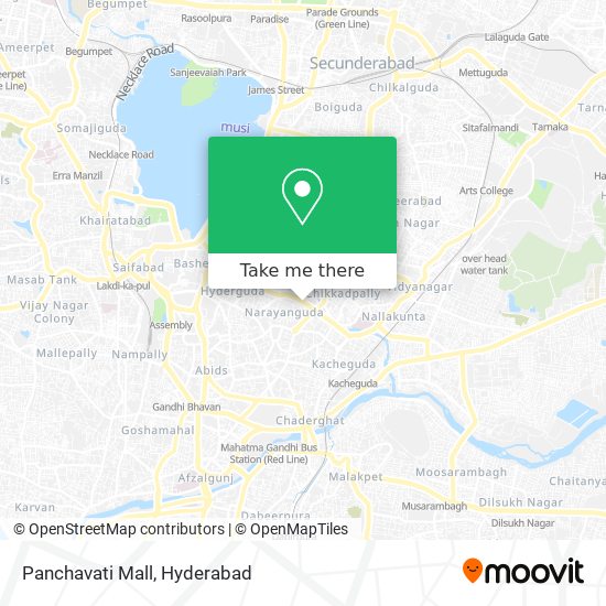 Panchavati Mall map