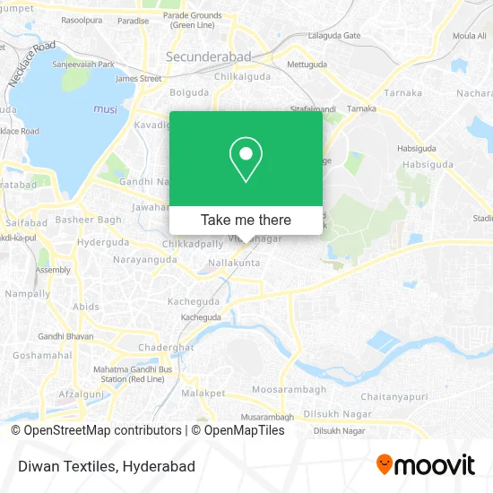 Diwan Textiles map