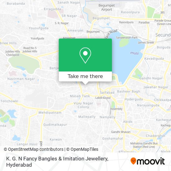 K. G. N Fancy Bangles & Imitation Jewellery map