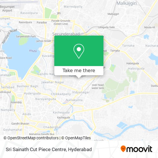 Sri Sainath Cut Piece Centre map