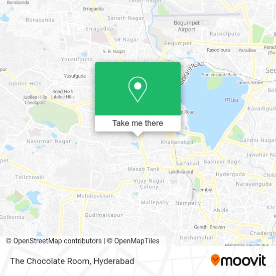 The Chocolate Room map