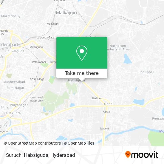 Suruchi Habsiguda map