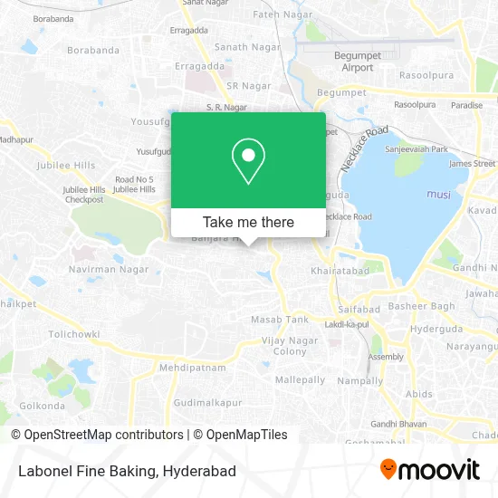 Labonel Fine Baking map