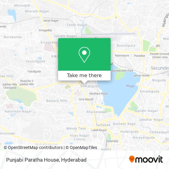 Punjabi Paratha House map