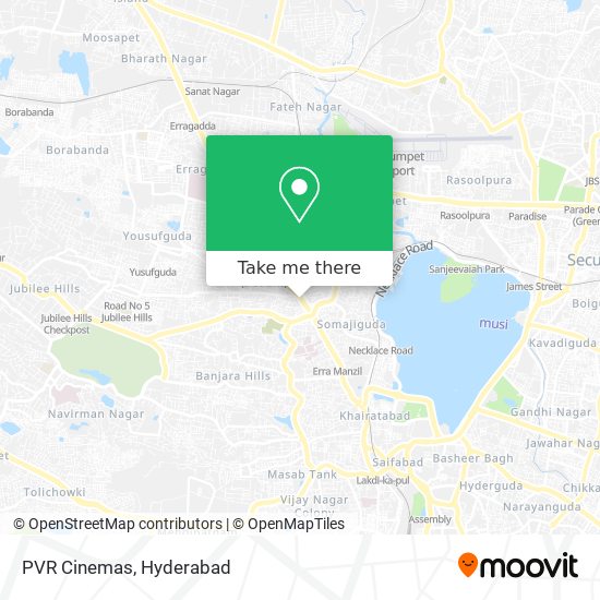 PVR Cinemas map