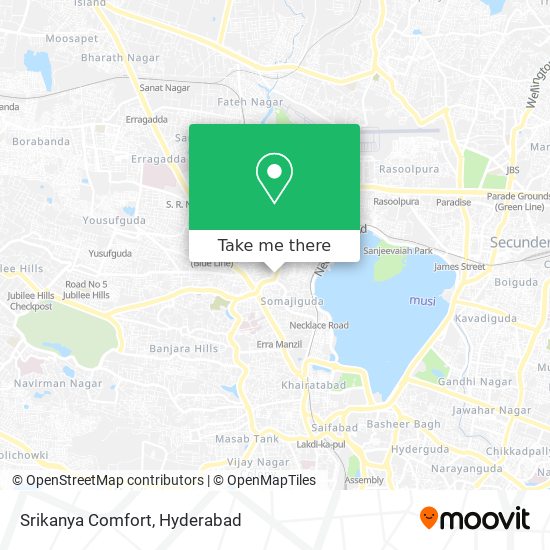 Srikanya Comfort map