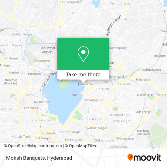 Moksh Banquets map