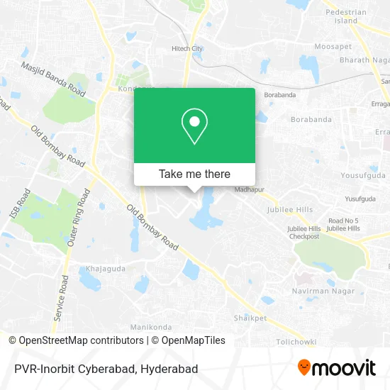 PVR-Inorbit Cyberabad map