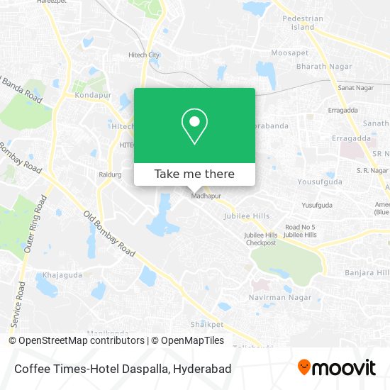 Coffee Times-Hotel Daspalla map