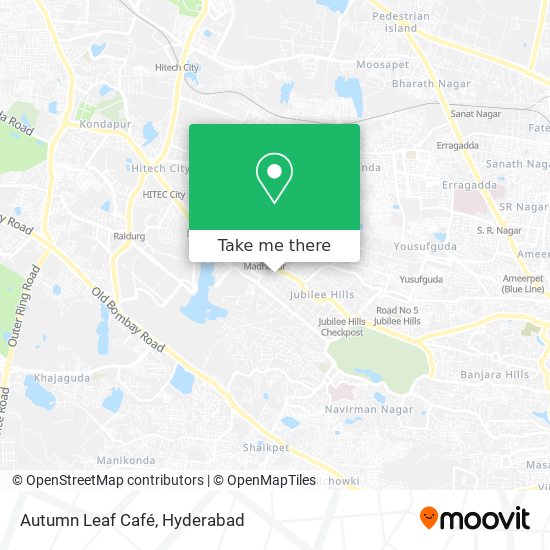 Autumn Leaf Café map