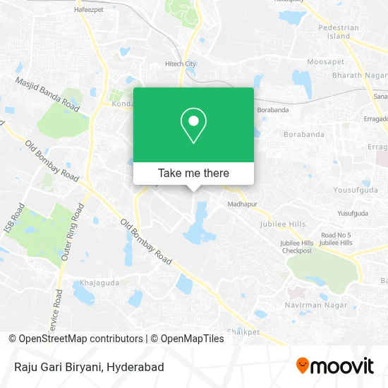 Raju Gari Biryani map