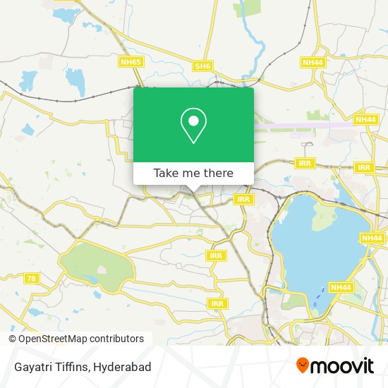 Gayatri Tiffins map