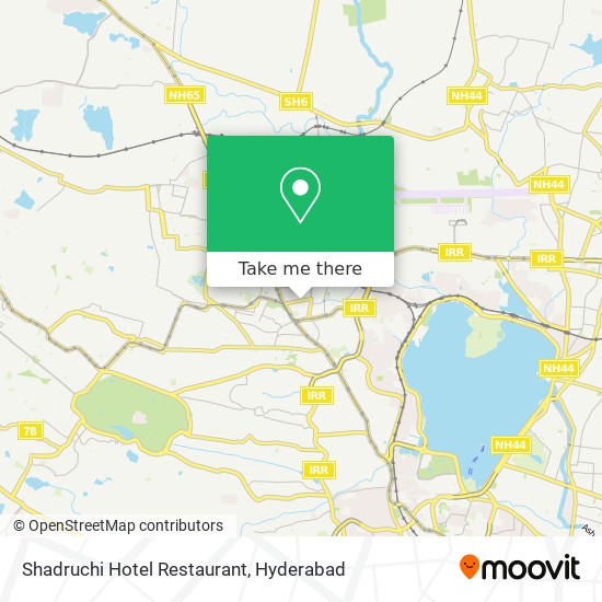 Shadruchi Hotel Restaurant map