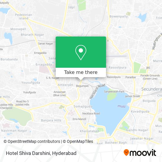 Hotel Shiva Darshini map